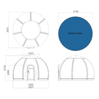 Luxury Bubble Dome SmartHouse Tourism Leisure Exceptional Vacations Airbnb